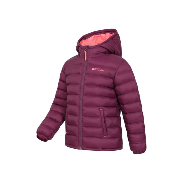 Outer Materials: 100% Polyamide. Lining Material: 100% Polyester. Filling Material: 100% Polyester. Filling: Microfibre. Design: Logo, Quilted. Fabric Technology: DWR Finish, Water Resistant. Cuff: Elasticated. Neckline: Hooded. Sleeve-Type: Long-Sleeved. Hood Features: Grown On Hood. Pockets: 2 Side Pockets. Fastening: Full Zip.