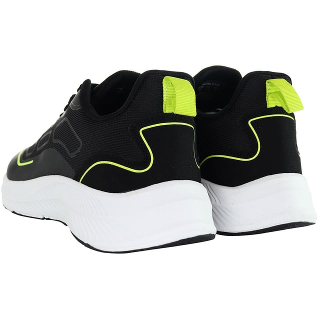 The Henleys Duncan Men's Running Trainers are engineered to provide optimal performance and comfort for your running sessions. Here's a breakdown of their key features:

 Dynamic Design:  The Duncan trainers feature a dynamic and modern design, blending functionality with style to keep you looking sharp while you train.

 Breathable Mesh Upper:  Designed with a breathable mesh upper, these trainers offer superior ventilation, ensuring your feet stay cool and dry even during intense workouts.

 Lightweight Build:  Crafted with lightweight materials, the Duncan trainers offer a nimble and agile feel, allowing you to move freely and effortlessly on the track or pavement.

 Responsive Cushioning:  These trainers boast responsive cushioning in the midsole, providing excellent shock absorption and energy return with every stride, minimizing fatigue and maximizing performance.

 Reflective Accents:  Enhanced with reflective accents, the Duncan trainers improve visibility in low-light conditions, enhancing safety during early morning or evening runs.