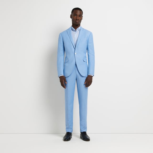 River island skinny suit deals