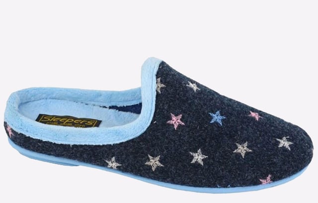 The Ellie Sleepers Slippers are designed for cozy comfort and warmth. Featuring a knitted textile upper and lining, these slippers provide a snug and soft feel for your feet. The ergonomic padded sock offers superior cushioning, ensuring a comfortable fit with every step. Finished with a durable TPR sole, these slippers are perfect for relaxing at home while providing the support and stability you need.
 - Knitted textile upper 
 - Knitted lining 
 - Ergonomic padded sock 
 - TPR sole