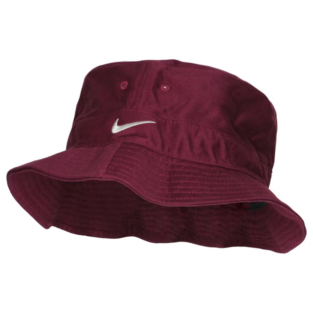 Nike Logo Mens Burgundy Sun Hat