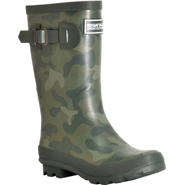 Regatta Boys Girls Fairweather Junior Mid Wellington Boots