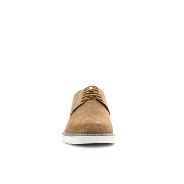 Ben Sherman Marcus Lace-Up Beige Suede Leather Mens Shoes BEN3211 019