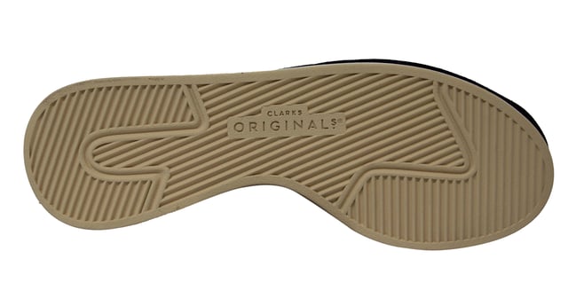 Clarks originals black kiowa trainers sales