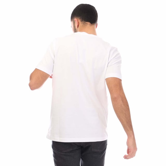 Mens Diesel T-Just 12-5 T-Shirt in white.- Ribbed crew neck.- Short sleeves.- Slim fit.- 100% Cotton.- Ref: A16861RPATI100