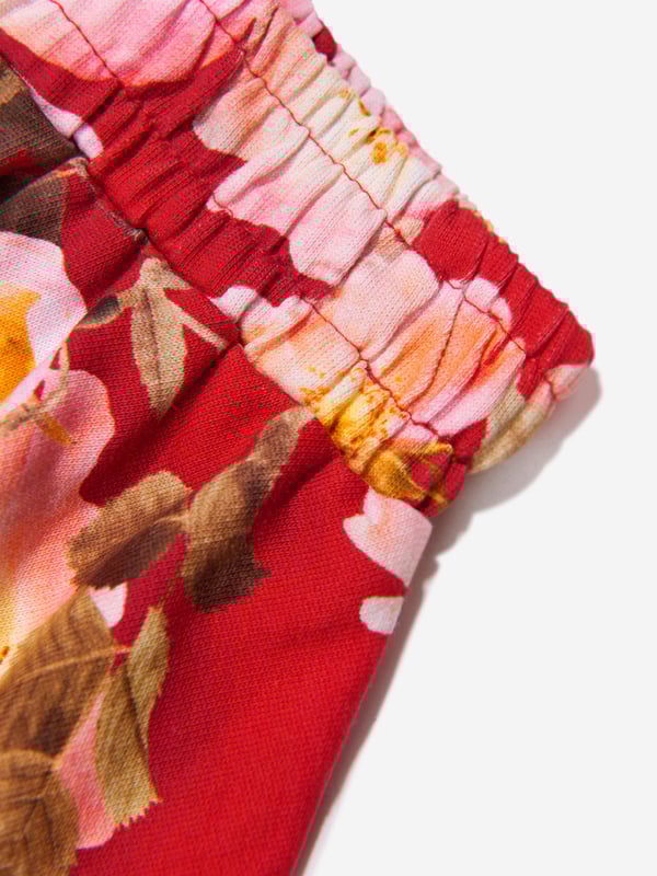 This Molo girls' skirt is made from 100% organic cotton and is a gorgeous piece of clothing for little girls. It comes in a beautiful pink floral print that is both casual and stylish. Perfect for party looks and day outings alike, she'll be feeling sweet and comfortable all day long.·  Molo·  Made in India·  Occasion: Casual·  Print