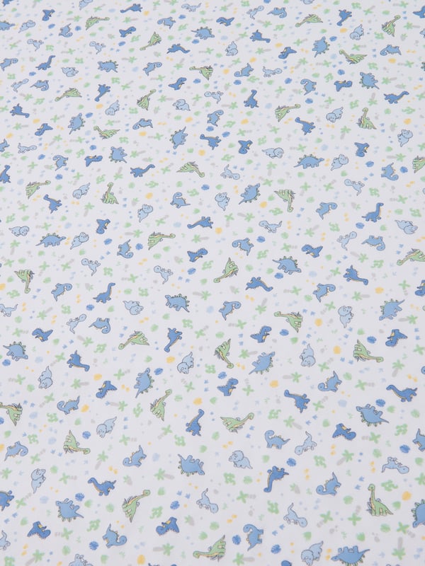 Presenting the esteemed Baby Boys Dinoland Swaddle Blanket in White from Magnolia Baby ‚ a luxurious addition to your little one's nursery. Key features include: Elegance and Finesse: The Dinoland print is trendy yet tastefully restrained, making it an exceptional piece for your baby boy's wardrobe. Plush Comfort: High-quality fabric ensures delicate coziness for your little one, ensuring a heavenly night's sleep. High-End Fashion: Crafted by Magnolia Baby, expect nothing but the best in terms of style and comfort.Revitalize your baby's collection with this exquisite swaddle blanket. Grab yours and embrace understated luxury.