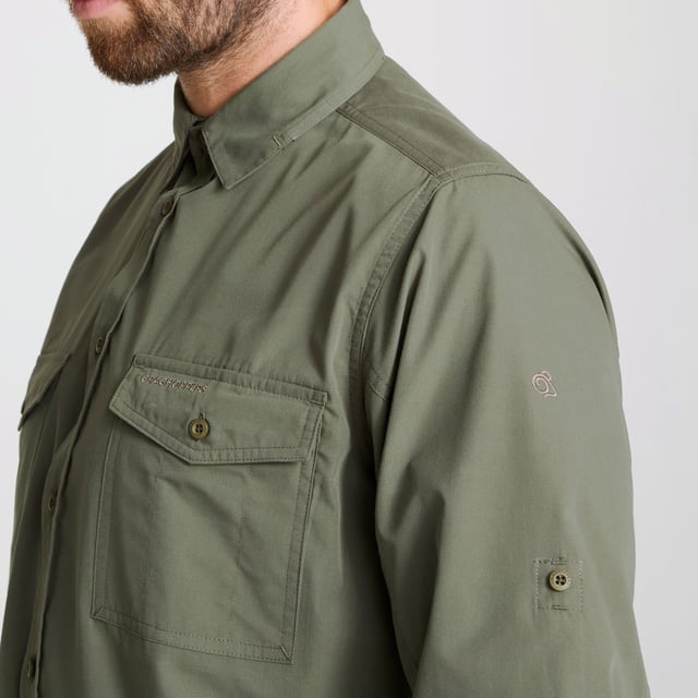 Craghoppers Heren Kiwi Shirt Lange Mouwen - Nu 45% korting Craghoppers Heren Kiwi Shirt Lange Mouwen - Nu 45% korting