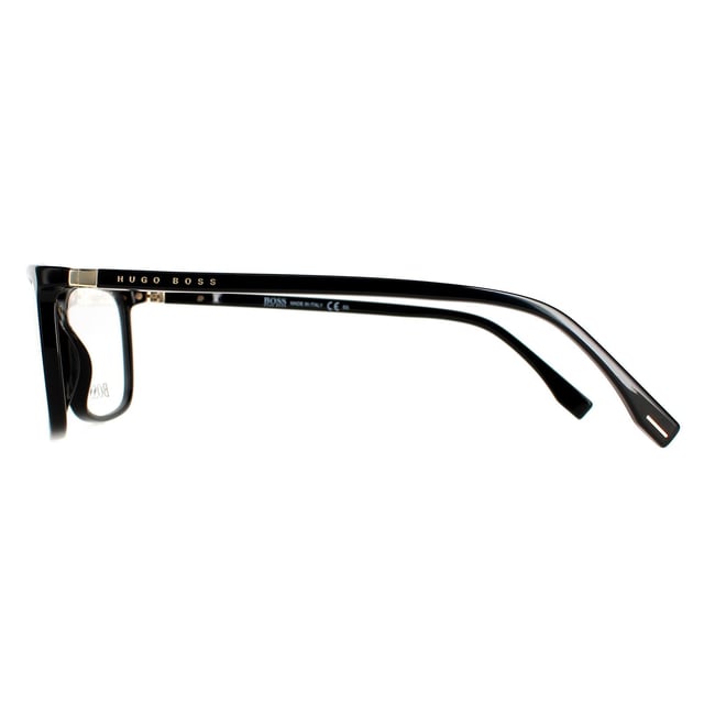 Hugo Boss Rectangular Mens Black Gold BOSS 0679 IT