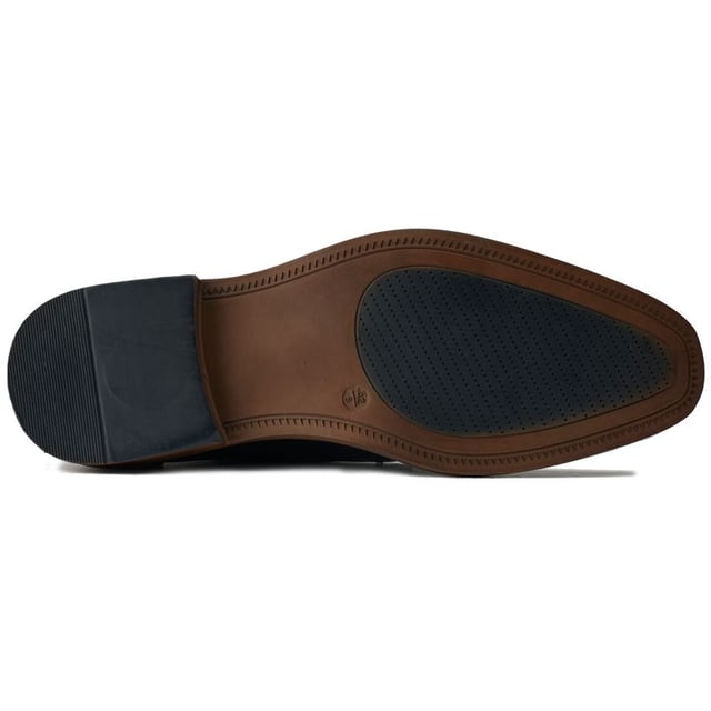 Ben Sherman Pethick Shoes Simply Sleek And Stylish, The Exclusive Ben Sherman Pethick Dress Shoes Have A Sharp Black Leather Upper And Dapper Appearance. These Smart Shoes Are Sure To Make An Impression In The Office, On Business And Evenings Out. The Comfort Insole And Sleek Outsole Ensure Day-long Comfort. Slip Into The Ben Sherman Pethick And Make A Refined Statement Wherever You Go.