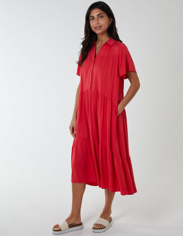 sachin and babi light blue dress Dusty Rose Lace Long Sleeve Dress