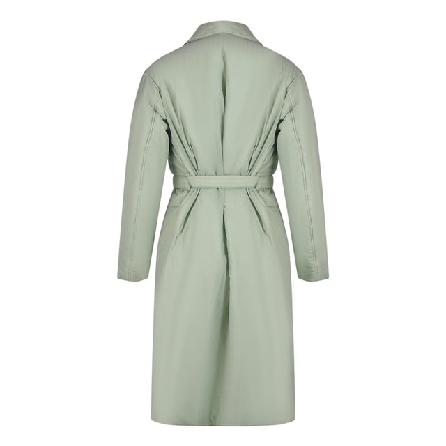Stay warm and stylish in the Parajumpers Green Jacket. This luxurious coat is crafted with lightweight, insulated fabric that retains heat and protects against the elements. Don't sacrifice style for comfort - make a statement!, Filling: 100% Polyester, Upper Material: 100% Polyamide, Regular Fit, Zip Closure, Green, Nile Coat, Long Hooded Jacket
