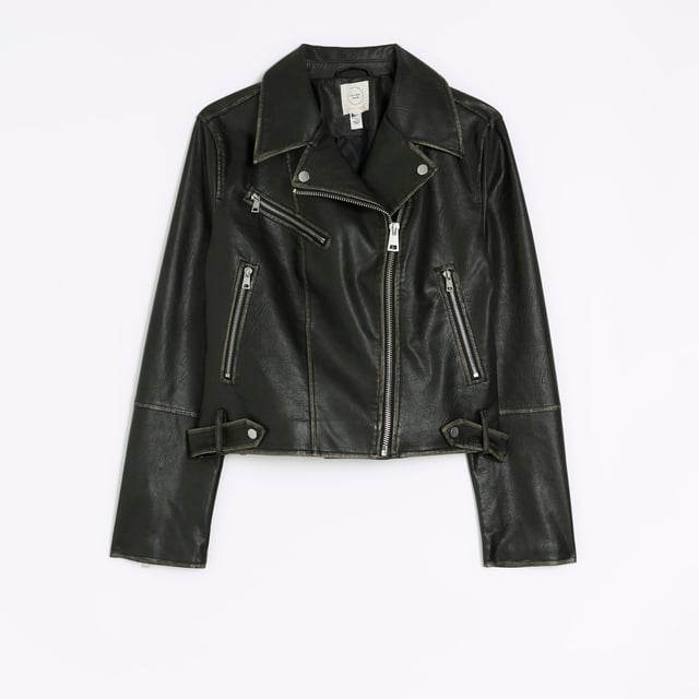 River island womens biker jacket store