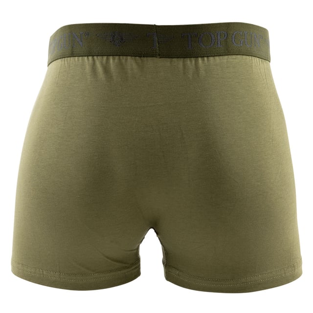 Elegante Herren Boxer von der Marke TOP GUN.
Hochwertige Unterwäsche für den alltäglichen Bedarf.
Im praktischen 2er Pack.
