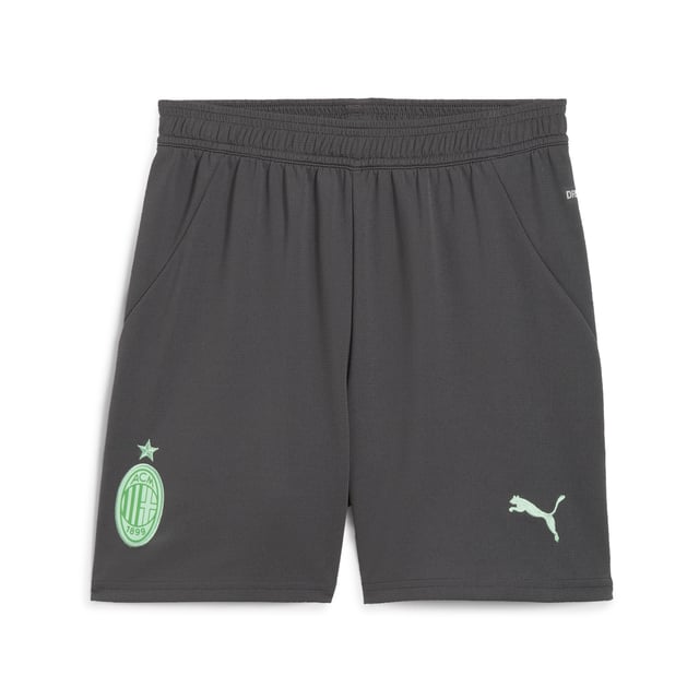 PRODUCT STORY: Hit the pitch like AC Milan's finest in these football shorts. They're made from sweat-wicking material to keep you cool in the tensest moments of the game and are finished with the team's famous crest on the leg. FEATURES & BENEFITS: dryCELL: Performance technology designed to wick moisture from the body and keep you free of sweat during exercise; As part of the RE:FIBRE program, this garment is made of at least 95% recycled material from textile waste and other used materials. DETAILS: Regular fit; 170 gsm, Jacquard; Medium rise; Official team branding; PUMA branding details; PUMA Youth: Recommended for older kids between 8 and 16 years.