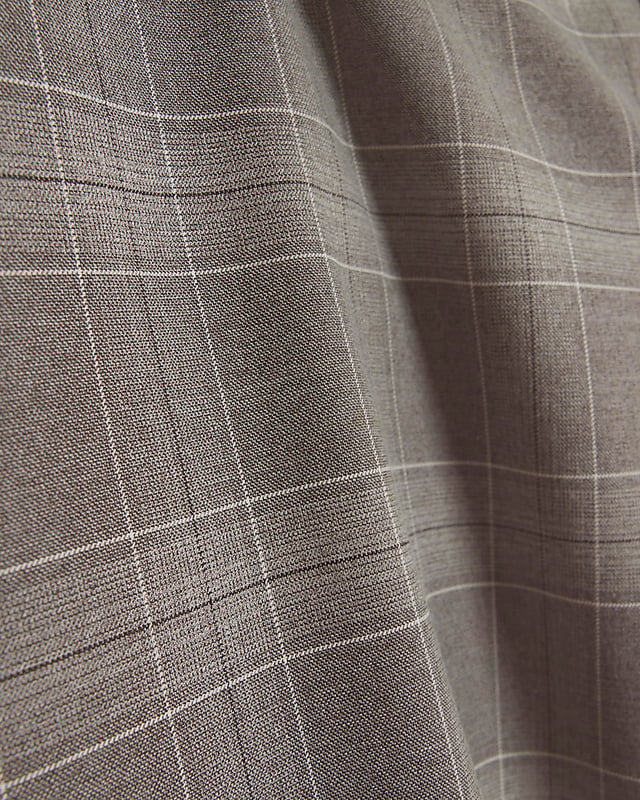 Slim fit, Check print, Belt loops, Side slip pockets, Concealed zip and button fastening, Our model wears a UK 32 regular and is 186.5cm/6'1.5'' tall, Part of a 3 piece suit