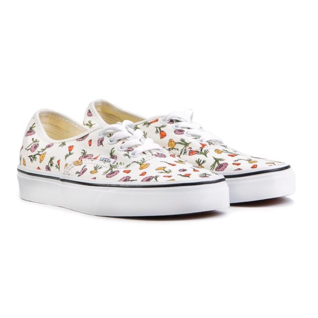 Vans flower print on sale