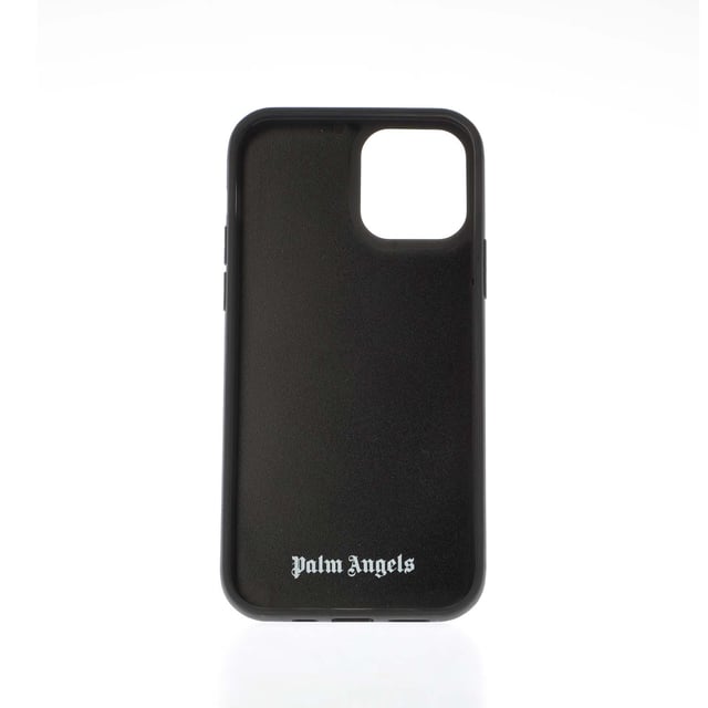 Palm Angels Classic Logo iPhone 12-12 Pro Case in orange fluo green.- Palm Angels logo printed in fluo green at front.- Two-tone design.- iPhone 12-12 Pro Compatible.- Presented in branded gift box.- 40% Acrylic  40% Polyvinylchloride  20% Polyurethane.- Ref: PMPA0300016671