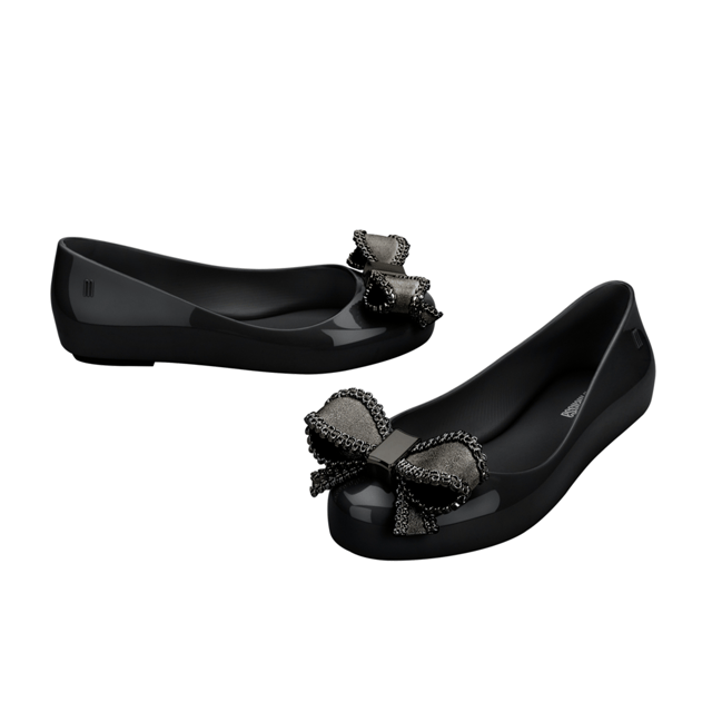 Sweet Love Black/Dark Grey Flats