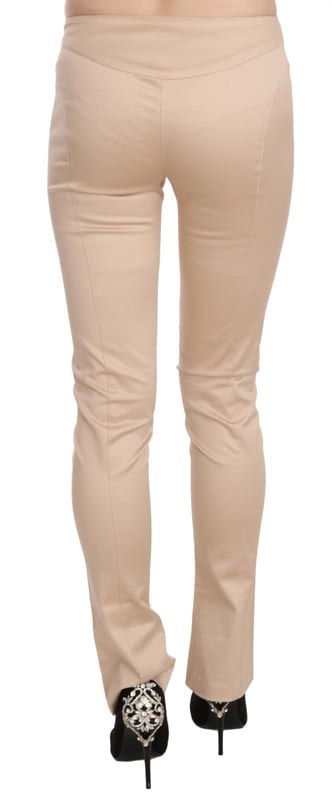Brand new met labels  
Gemaakt in Italië  
Lage taille  
Skinny fit  
Crème kleur  
Rits sluiting  
Logo details  
Materiaal: 97% Katoen 3% Elastaan  