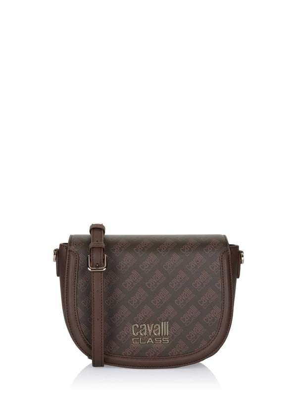 100% polyurethaan; Breedte: 25,5 cm, hoogte: 19 cm Cavalli Class-tas;  Model: CCHB00122 C00;  Hoogwaardige afwerking;  Sluiting: drukknoop;  In maat verstelbare en afneembare schouderband;  Eén hoofdvak binnenin;  Een klein vakje aan de binnenkant;  Afmetingen (cm): 25,5 x 19 x 9,5;  Cavalli Class-logodetails