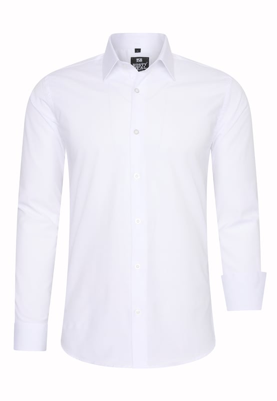 Overhemd Slim Fit von Rusty Neal in der farbe Weiss.