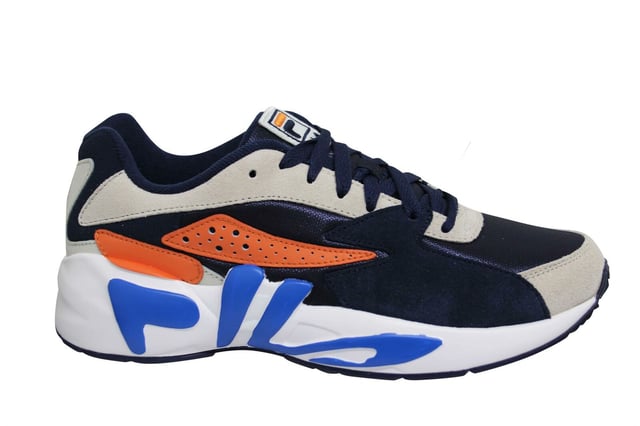 Fila Mindblower Low Mens Black Trainers