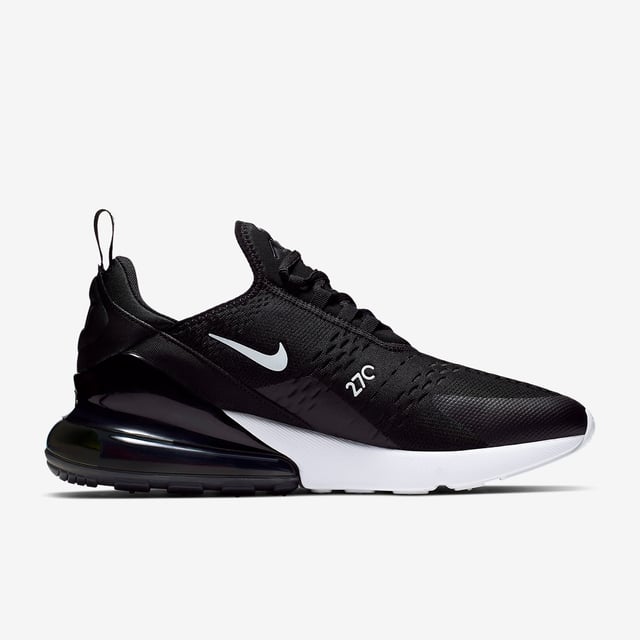Nike Air Max 270 Trainers Black/White/Solar Red/Anthracite