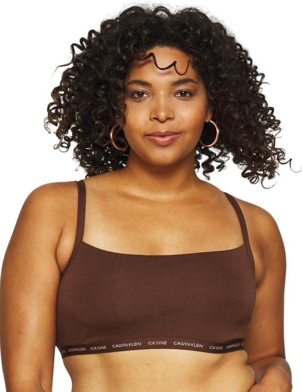 000QF6814E Calvin Klein CK One Cotton Plus Size Unlined Bralette (2PK)