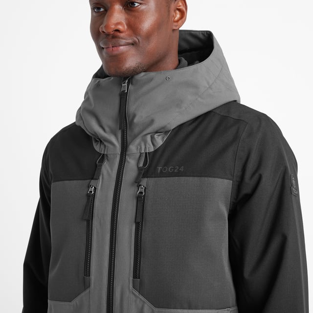 The ultimate weapon against the elements, Nitehawk is made from premium weather-resisting materials and ripstop panels with an attractive eye-catching design. Nitehawk is a weatherproof master, keeping you warm, impeccably dry and comfortable with its insulated filling and water-repellent coating that gives the finest, powerful protection against snow, rain and wind.Featuring practical essentials  including snow cuffs and a snowskirt to keep the wind and snow out, a D-ring to attach your gloves to, an inner mesh pocket for storing your goggles, and four zip pockets on the front for storing your valuables, one of them including a goggle wipe attached to the inside. It also has a pocket on the sleeve to store your ski pass, allowing you to easily scan it without removing it when on the go. Nitehawk’s helmet-compatible hood, deep neck and high collar offers supreme protection and the fused hood peak and hood adjusters give you even more protection against the elements. The jacket includes easy-grab zip pullers on the hood, hem, cuffs and zips so you can make adjustments without removing your ski gloves. Ultra high-tech and ultra cool, the Nitehawk jacket is the perfect companion to your ski trip.