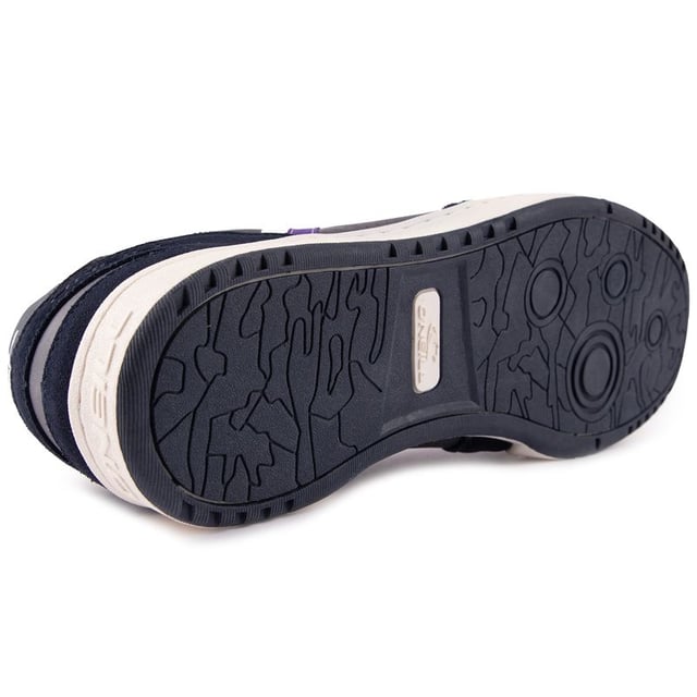 Deportivas O'Neill hobson para hombre de color azul, confeccionadas en sintético y suela de goma. Incluye: suela de copa, marca O'neill, cuello acolchado, marca en el talón y plantilla acolchada.