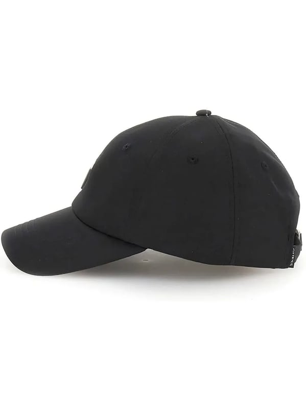 Casquette Guess Mini Triangle Herren Schwarz Synthetik. Authentisches Accessoire der Marke Guess - Streetwear/Sportswear Design von Guess - Guess für Herren modebewusst, perfekt für den Alltag - schwarze Guess-Casquette, die sich hervorragend mit dem Rest Ihrer Garderobe kombinieren lässt - bequeme Synthetikmaterialien - klassisch - Mini Triangle -