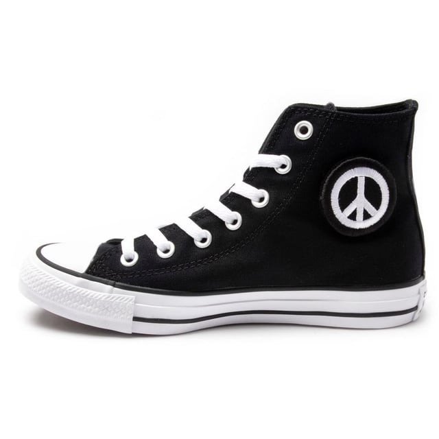 Nieuw van Converse is de collectie All Star Hi – give peace a chance.