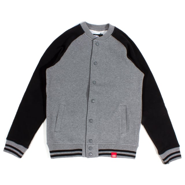 Dickies Grey Black Joey Sweat Jacket