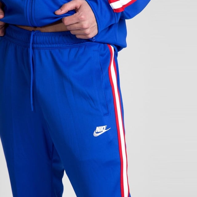 Nike Mens Tribute Poly Tracksuit In Blue