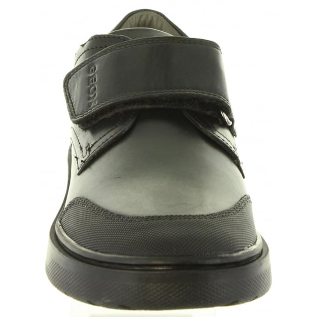 SHOES GEOX FOR BOY J847SI 00043 J RIDDOCK Black, Padded insole, Nonslip soles, Flexible sole