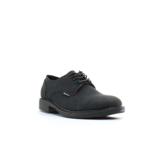 Ben Sherman Pat 2 Mens Black Shoes Ben Sherman Pat 2 Lace-Up Black Smooth Leather Mens Shoes BEN3420 I02