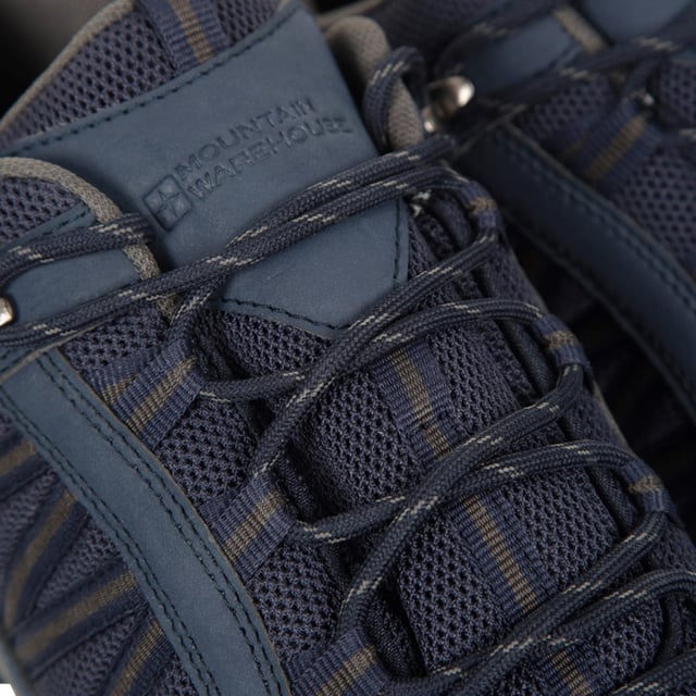 Upper: Waterproof. Lining: Breathable, Mesh. Insole: Cushioned, EVA. Outsole: High Traction Grip. 5 Eyelets. Heel & Toe Bumpers, Pull Tab. Flat. Cut: Low Cut. Design: Contrast Detail, Logo, Text. Toe Style: Round. Fastening: Lace Up.