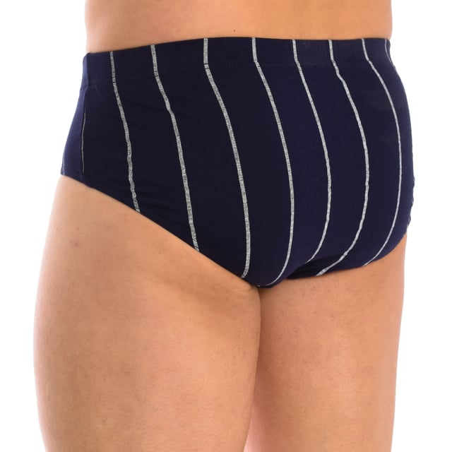 Pack-3 Slips Abanderados.
 Elastic rubber waistband, with the brand name.
 Breathable fabric.
 Anatomical front, with the ability to hold without squeezing.
 With opening.
 Seams seen in tone.
 Composition: 100% cotton
 Care:
Wash at max temperature 40º.
 - Do not use bleach.
 - Do not use dryer.
 - Do not iron.
 - Do not dry clean.