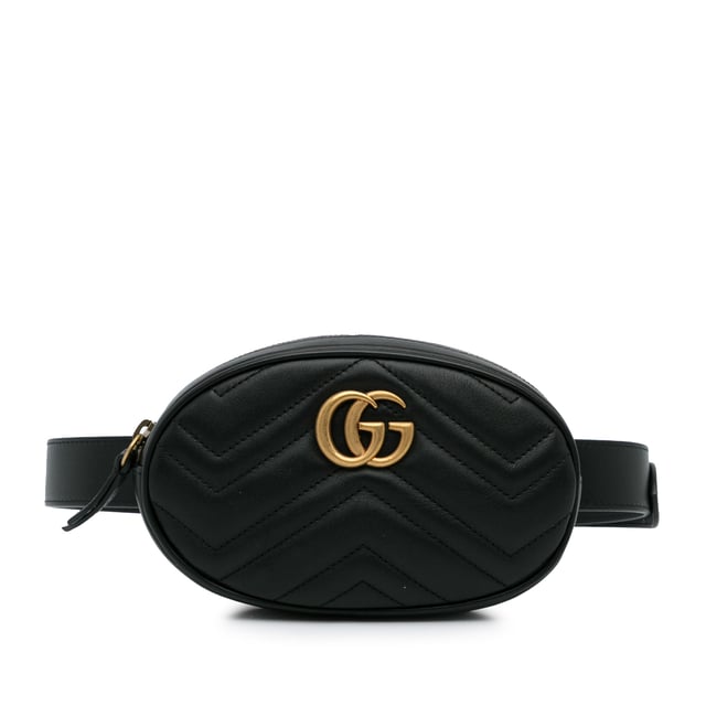Gg marmont quilted leather belt bag store