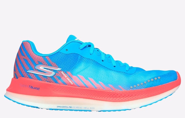 Skechers go shop train womens orange