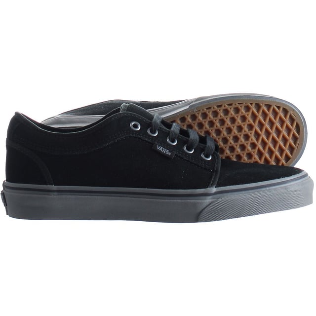 Vans black deals plimsolls