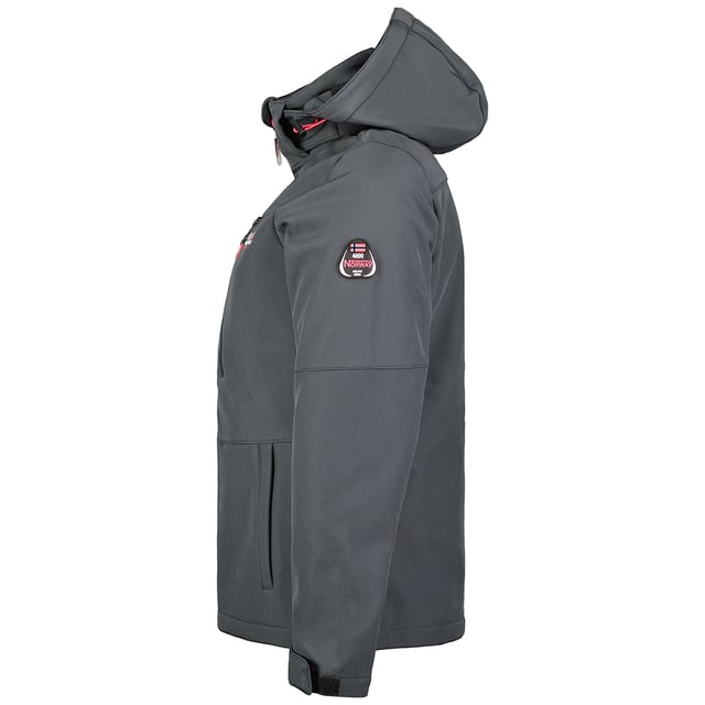 Chaqueta Geographical Norway para mujer. La chaqueta está hecha de poliéster y elastano de alta calidad y tiene un cálido forro interior.  Marca: Geographical NorwayNombre del modelo: Softshell Jacket TimmexCategoría: softshell jacket ladiesMateriales: poliéster y elastanoColor: gris.