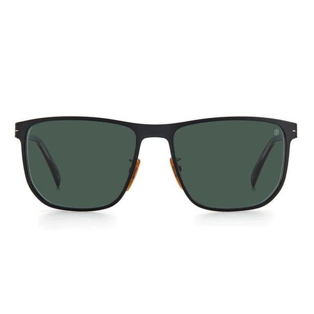 1061S sunglasses with acetate frame.

 Shape and design:
 - These David Beckham glasses have a classic square silhouette.

 Frame material:
 - The frame of these glasses is made of metal.
 - The use of metal provides durability and lightness to the frame.
 - This makes the glasses durable and comfortable to wear.

 Acetate temples:
 - The temples are made of acetate.
 - The acetate in the temples makes them light and comfortable to wear.

 Brand details:
 - DB brand engraving on the lens.
 - These design elements help to clearly identify the model as part of the David Beckham eyewear collection.

 Glasses:
 - The lenses are of high quality.
 - These lenses provide excellent UV protection and sharp, clear vision.
 Measures: Lens height: 44 mm. Lens width: 58 mm. Bridge: 17 mm. Temples: 145 mm.
 Composition: Metal
 Care:
Use a soft, clean microfiber cloth to clean your sunglasses. This type of cloth will not scratch the lenses.
 Avoid using abrasive cleaning products, detergents, alcohol or acetone, as they can damage lenses and anti-reflective treatments.