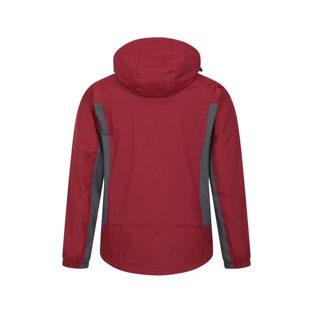 Design: Logotyp, text. Tygteknik: Anti-Pilling, Andningsbart, Vattentätt. Manschett: Justerbar. Avtagbar fleece, tejpade sömmar. Halsringning: Huva. Ärmtyp: Långärmad. Funktioner i huva: Avtagbar huva, dragsko. Fickor: 1 bröstficka, 2 sidofickor, dold dragkedja. Stängning: Hel dragkedja, stormklaff, knäppning. Vattentäthet: 2000 mm.