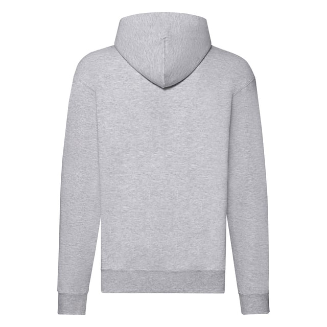 Material: 80% Baumwolle, 20% Polyester. 260 g/m². Design: Erhitzt. Saum: Baumwolle-Lycra gerippt. Ausgeschnittenes Etikett, hängende Schultern, Zwillingsnadel-Nähte. Eigenschaften der Kapuze: Doppellagig, Kordelzug. Manschette: Baumwoll-Lycra gerippt. Halsausschnitt: Kapuze, verschweißt. Ärmel-Typ: Langärmelig. Taschen: 1 Kängurutasche. Verschluss: Durchgehender Reißverschluss. Entspricht dem Sicherheitsstandard: WRAP-zertifiziert.