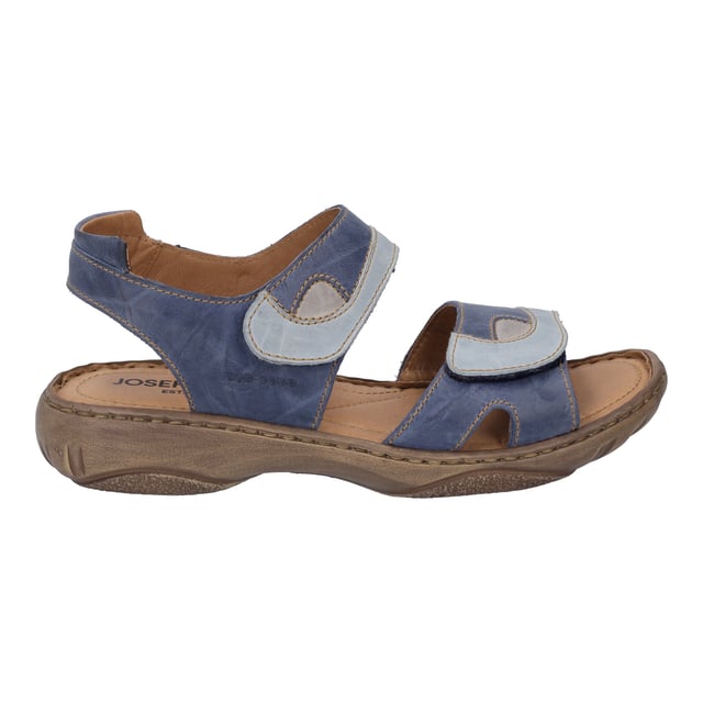 La piel de becerro garantiza una gran durabilidad. La práctica cremallera facilita el acceso en las sandalias. La precisa costura a mano también convence por su calidad. Con la anchura de zapato G este modelo es extremadamente cómodas. Debra le da la libertad de seguir su propio camino.