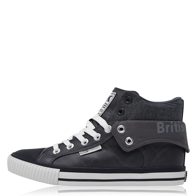 British Knights Mens Roco Fold PU Trainers