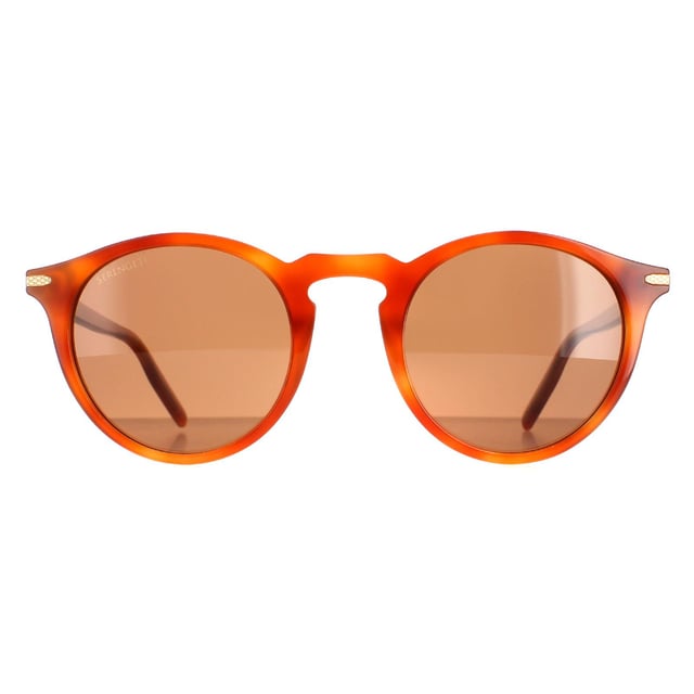 Serengeti Round Unisex Shiny Caramel Mineral Polarized Drivers Raffaele Raffaele haben das coole Retro-Gefühl mit der runden Pantos Form und Schlüsselloch Brücke Design. Serengeti's fantastische Mineralglas photochromen Gläser sind die perfekte Ergänzung