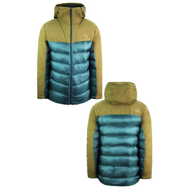 The North Face Pertex Warm Storm Hooded Blue Mens Down Jacket NF0A3KTD7GA